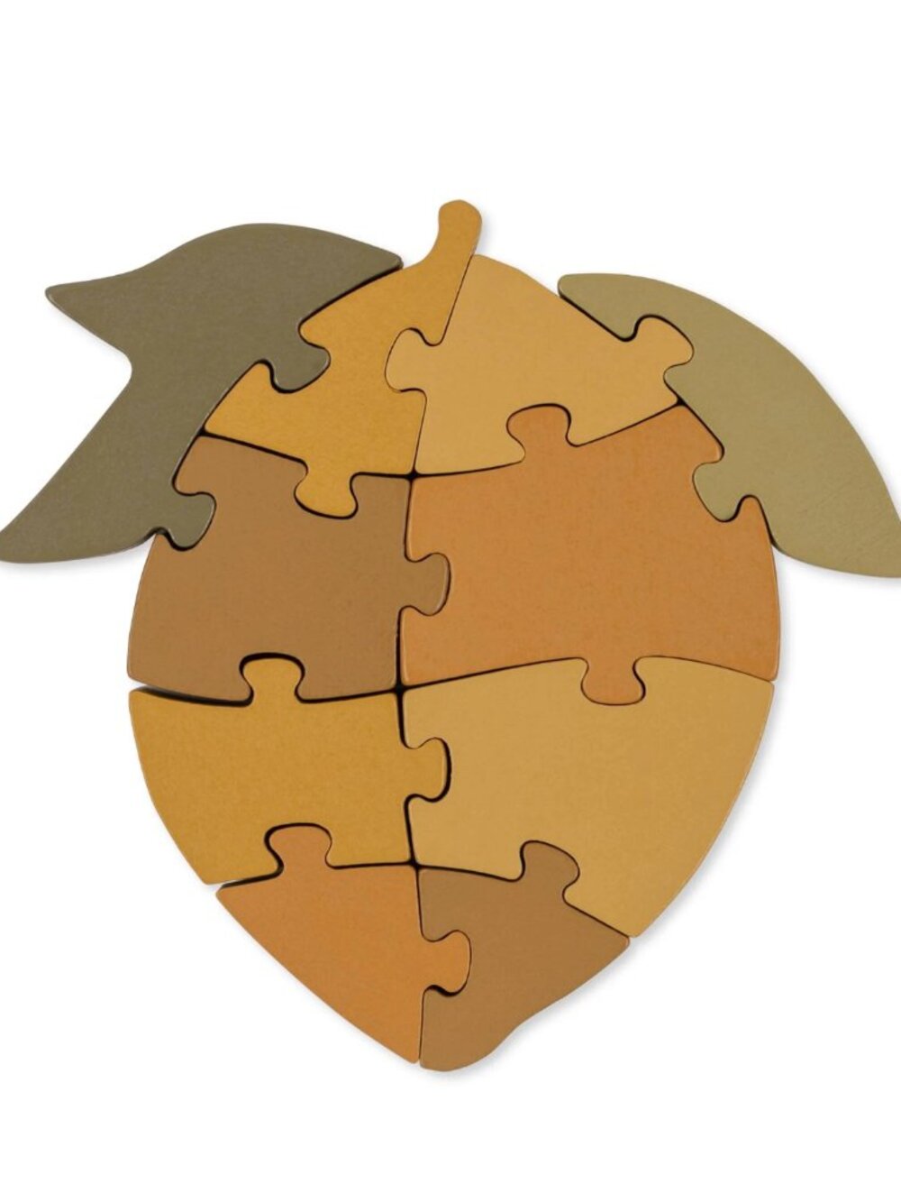 Konges Sløjd Lemon Wooden Puzzle